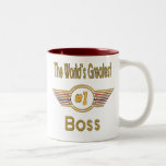 Der bestste Chef der Welt Kaffeetasse