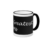 Der bestste Chef-schwarzer u. weißer Becher der We Kaffeetassen