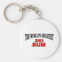Der bestste der Ski-Gammler der Welt Schlüsselanhänger