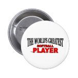 Der bestste der Softball-Spieler der Welt Button