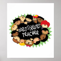 Der bestste Lehrer der Welt Plakat