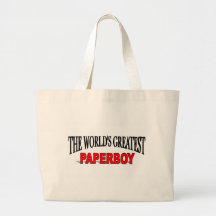 Der bestste Paperboy der Welt Leinentaschen