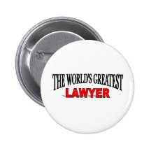 Der bestste Rechtsanwalt der Welt Anstecknadelbutton