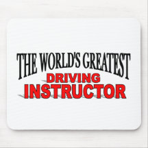 Der bestste treibende Lehrer der Welt Mousepad