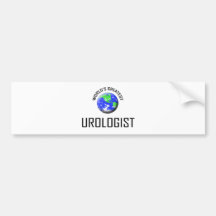 Der bestste Urologe der Welt Autoaufkleber