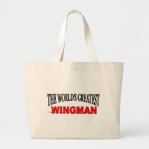 Der bestste Wingman der Welt Leinentaschen