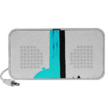 DER BLAUE HÖRER LAPTOP LAUTSPRECHER
