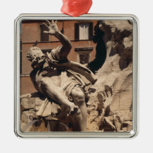 Der Brunnen der vier Flüsse Ornamente