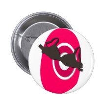 Der Brust-Retter-Knopf Anstecknadelbutton