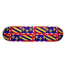 Der Burgund, Frankreich Personalisiertes Skatedeck