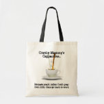 Der Cappuccino-Tasche der Cranky Mama