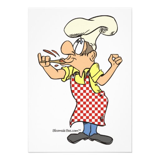 Der Chef Individuelle Einladungskarte