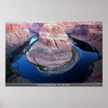 Der Colorado, Seite, Arizona, USA Posterdruck