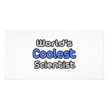 Der coolste Wissenschaftler der Welt Foto Karte