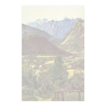 Der Dachstein durch Sophie Platz von Büropapier