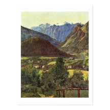 Der Dachstein durch Sophie Platz von Postkarten