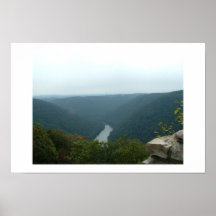 Der Felsen des Fassbinders, West Virginia Posterdrucke