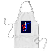 Der Fußball-Logo USA-Frauen Schürzen