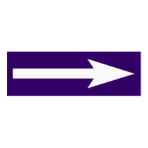 Der ganze Punkt - dunkles violettes und weiß Visitenkarten Vorlage