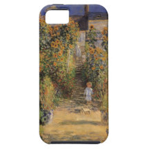 Der Garten des Künstlers bei Vetheuil durch Monet, iPhone 5 Hüllen