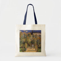 Der Garten des Künstlers bei Vetheuil durch Monet, Tasche