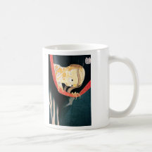 Der Geist von Kohada Koheiji, Hokusai Kaffee Haferl