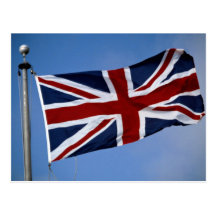 Der Gewerkschafts-Jack, England Postkarte