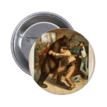 Der große Zug-Raub, 'Wrestling für Wealth Anstecknadelbuttons