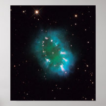 Der Halsketten-Nebelfleck (Hubble Teleskop) Posterdrucke