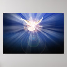 der heilige Geist im Licht Plakat
