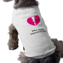 Der Hund des AntiValentinsgrußes Haustier T-shirt