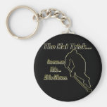 Der Hut-Trick Keychain Schlüsselanhänger