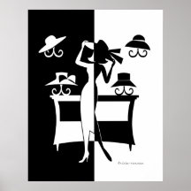 Der Hut-Verkauf Plakatdrucke