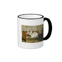 Der improvisierte Krankenwagen Kaffeetasse