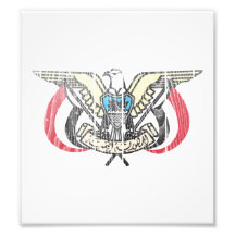 Der Jemen-Wappen Kunstfoto