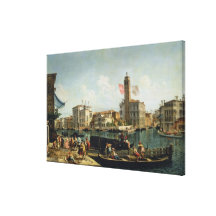 Der Kanal groß und S. Geremia, Venedig (Öl auf Ca Leinwanddrucke