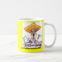 Der Kirche Ladie Becher Teetasse
