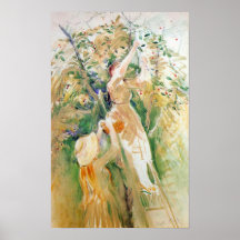 Der Kirschbaum, Studie durch Berthe Morisot Posterdrucke