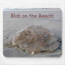 Der KLECKS auf dem Strand Mousepad