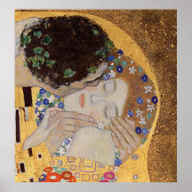 Der Kuss, 1907-08 Posterdrucke