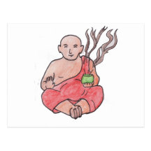 Der lachende Buddha Postkarten