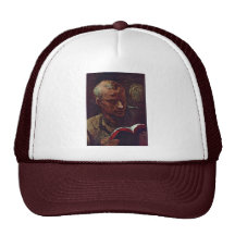 Der Leser durch Daumier Honoré Baseballcap