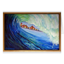 Der letzte Tsunami 2004 Grußkarte