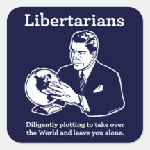 Der liberalistische Plan-Aufkleber
