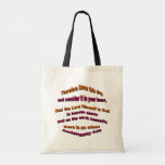 Der Lord Is God Budget Tote Tasche
