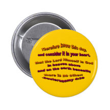 Der Lord Is God Button