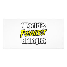 Der lustigste Biologe der Welt Photo Karten