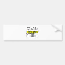 Der lustigste Inder der Welt Auto Sticker