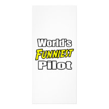 Der lustigste Pilot der Welt Kartendruck