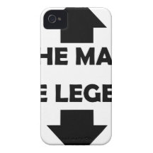 der Mann die Legendenikone iPhone 4 Hüllen